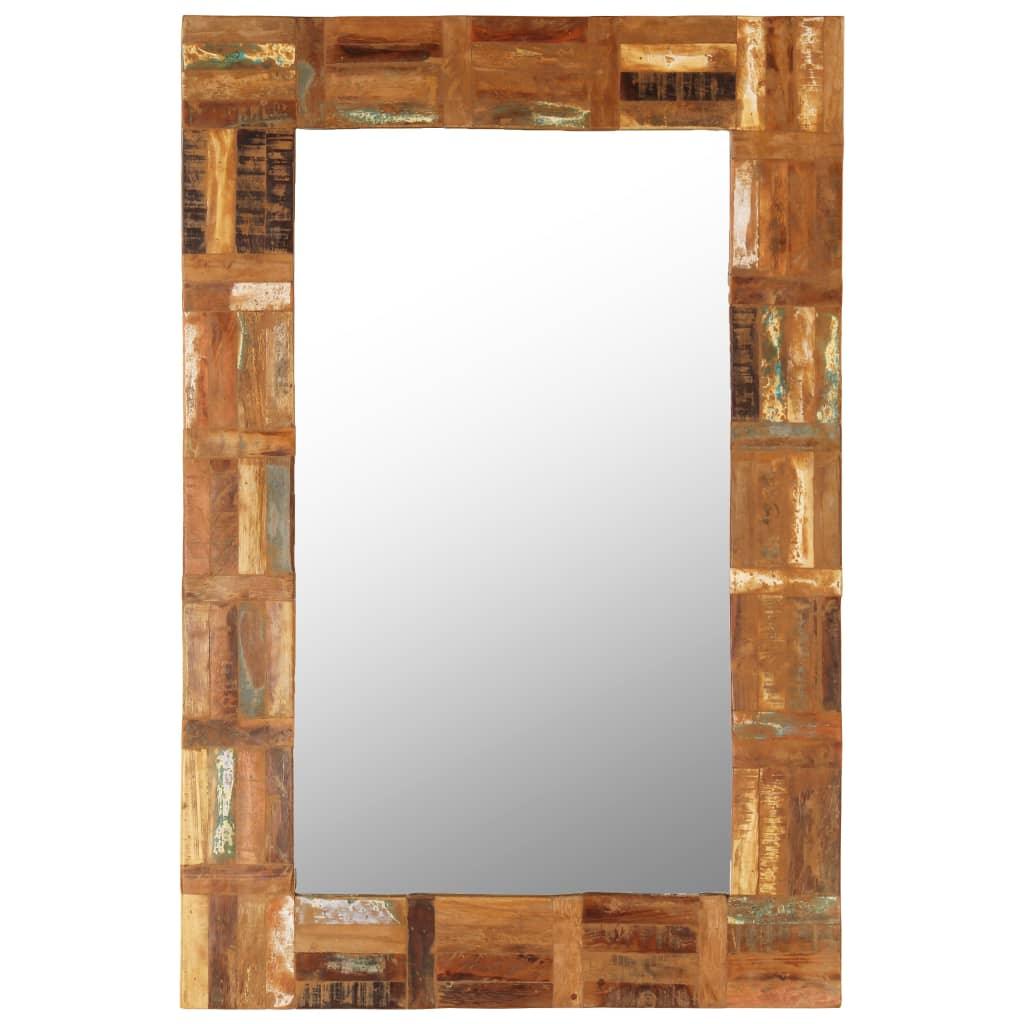 Wall Mirror Solid Reclaimed Wood