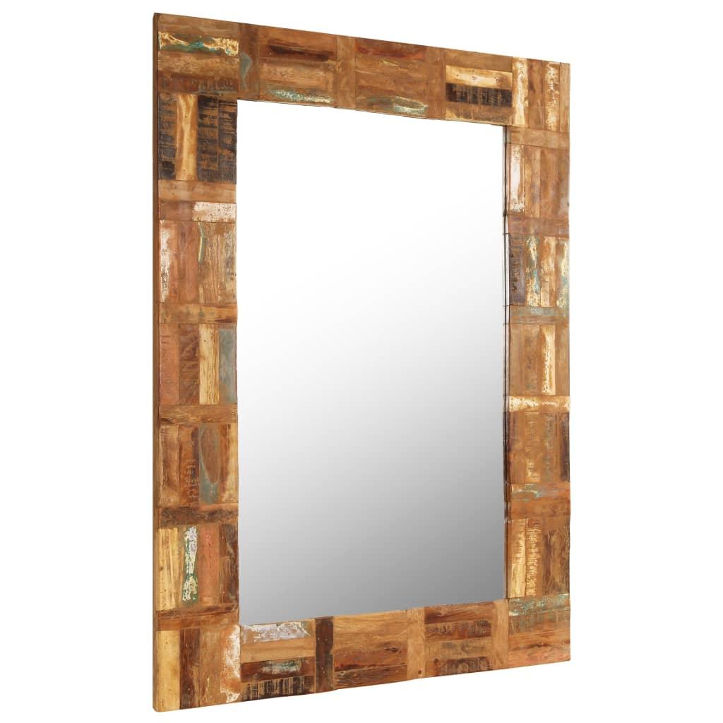 Wall Mirror Solid Reclaimed Wood