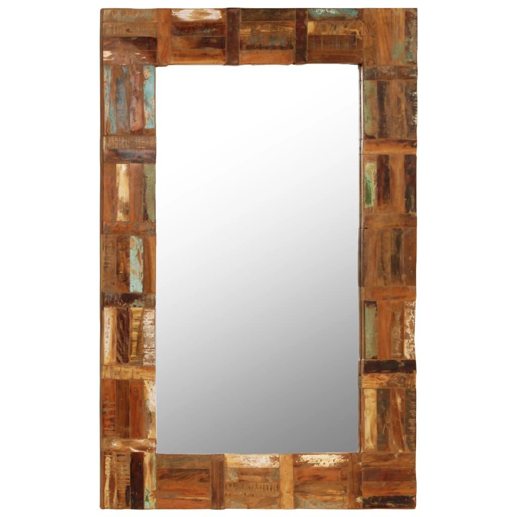 Wall Mirror Solid Reclaimed Wood