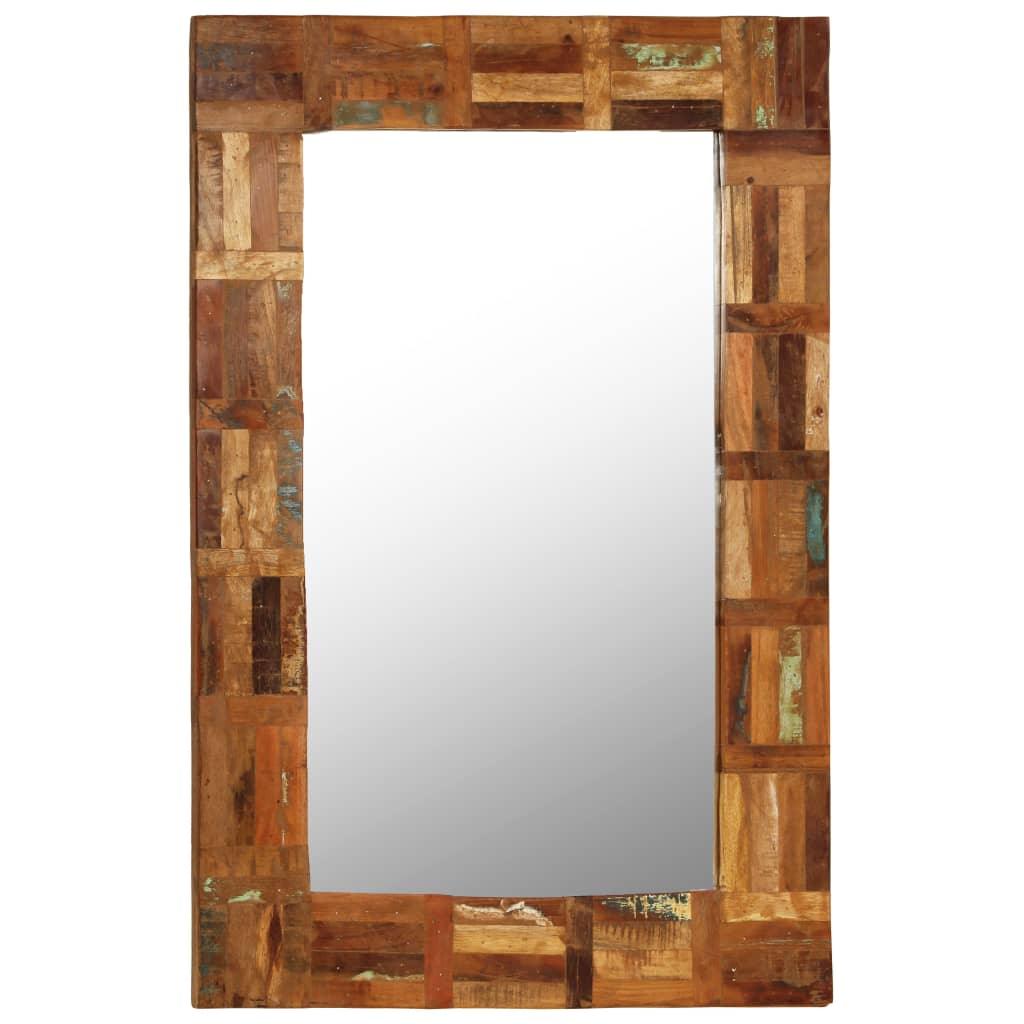 Wall Mirror Solid Reclaimed Wood