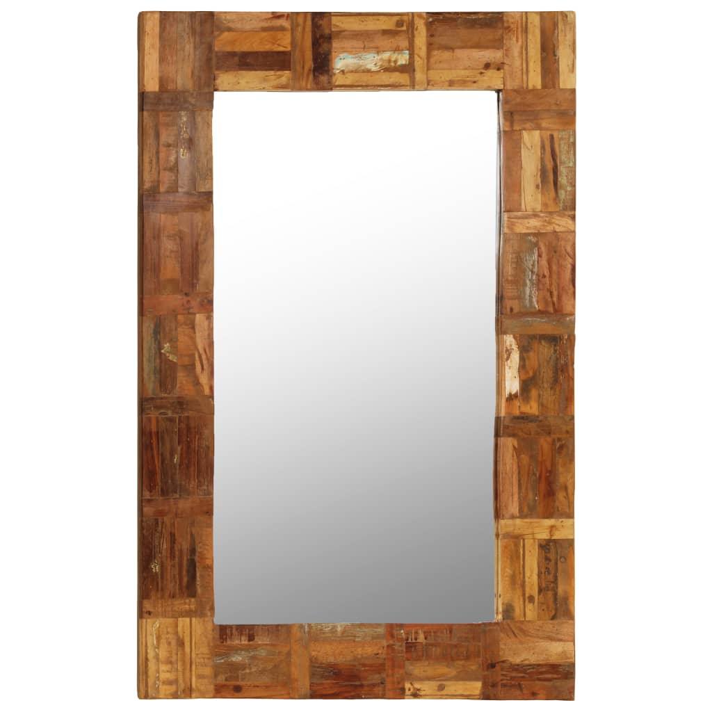 Wall Mirror Solid Reclaimed Wood