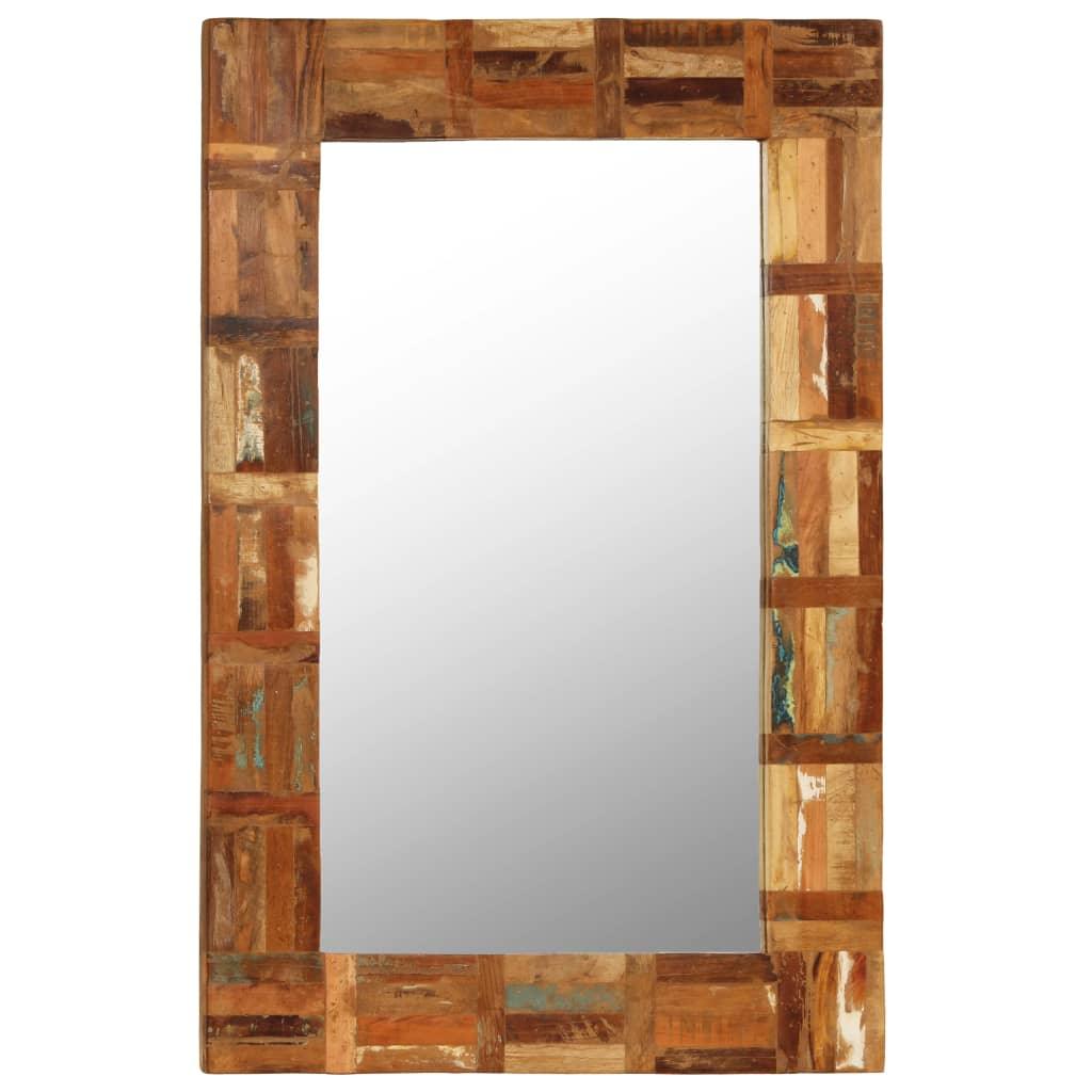 Wall Mirror Solid Reclaimed Wood