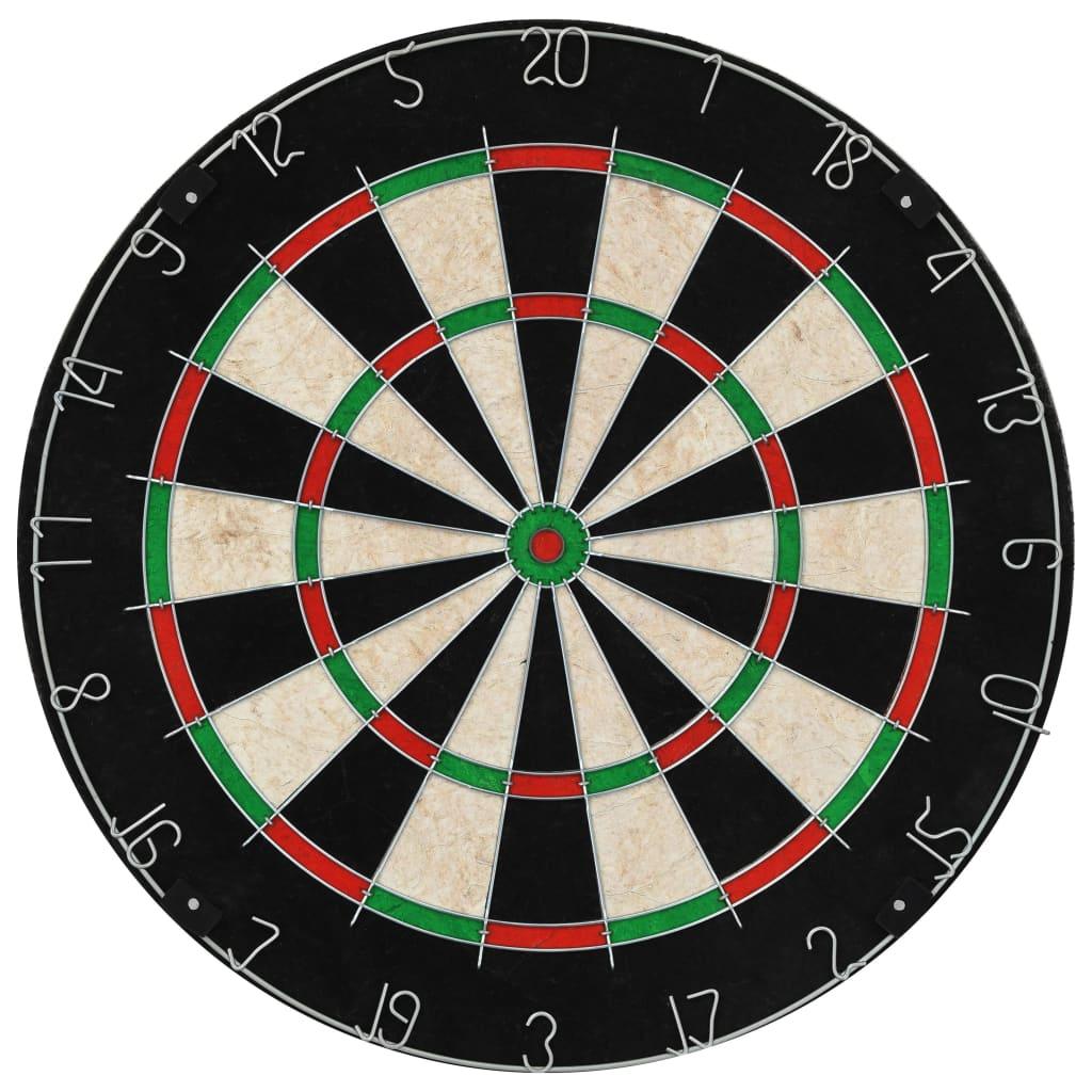 Professional Dart Set With Dartboard Sisal Steel