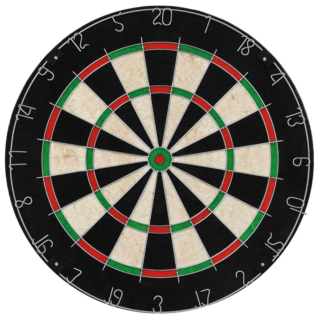 Professional Dart Set With Dartboard And Surround Sisal Steel