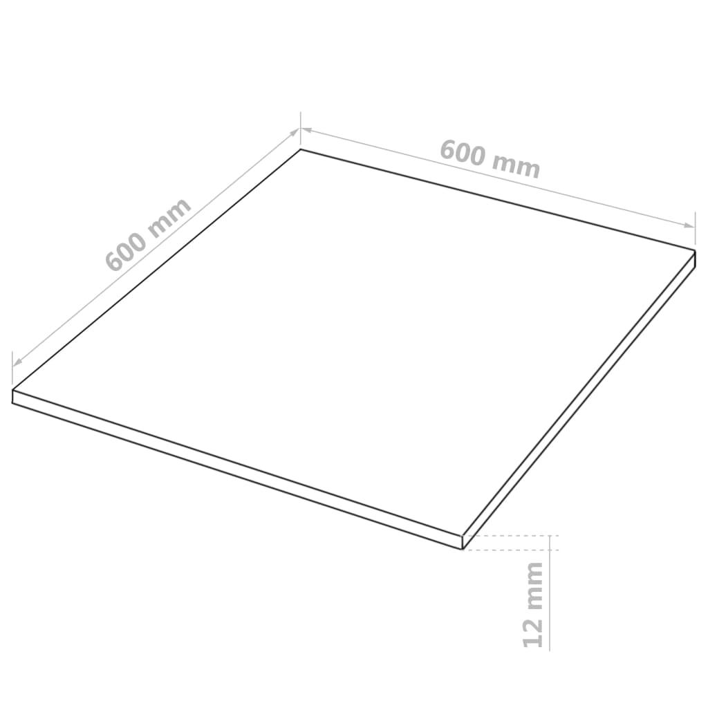 8 Pcs Mdf Sheets Square 60X60 Cm 12 Mm