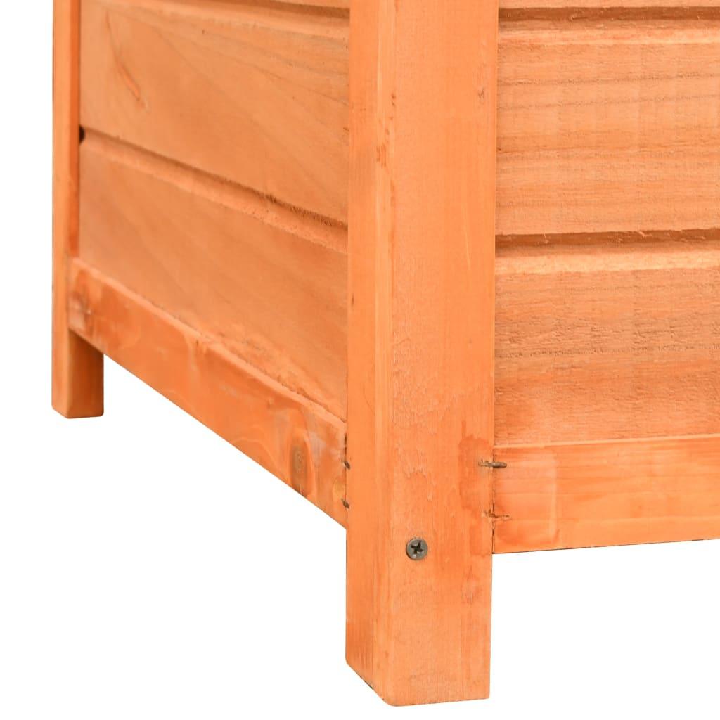 Trendyproduct.co.uk Dog Cage Solid Pine & Fir Wood 120X77X86 Cm vidaXL Animals & Pet Supplies Animals & Pet Supplies > Pet Supplies > Dog Supplies > Dog Houses Brown Dog Houses Dog Supplies parcel Pet Supplies vidaXL