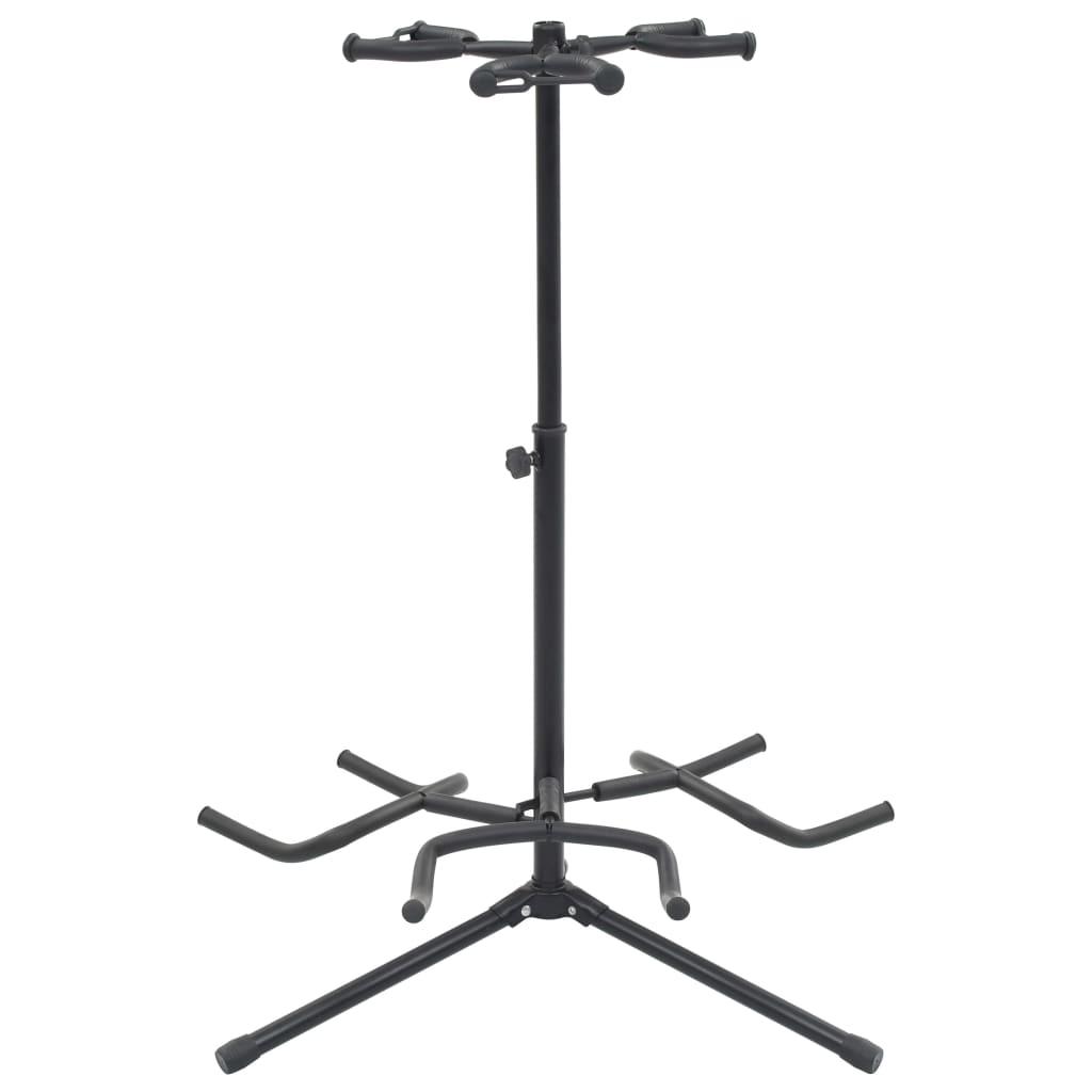 Guitar Stand Black Steel