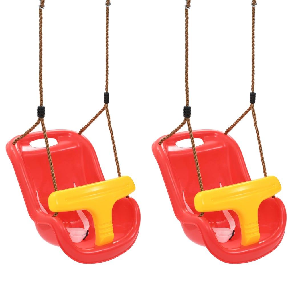 Baby Swings 2 Pcs With Safety Belt Pp