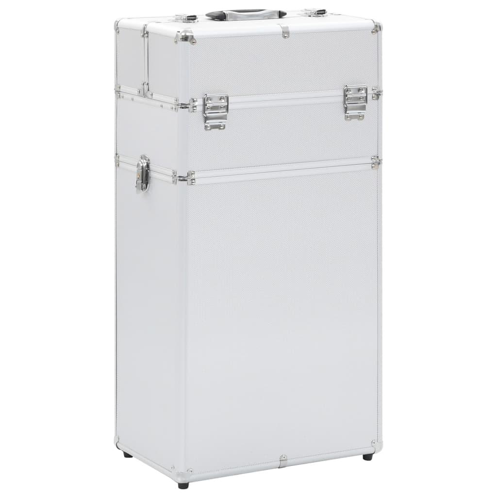 Make-Up Trolley Aluminium Silver