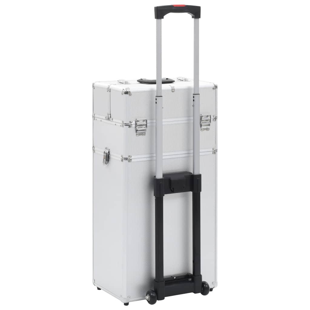 Make-Up Trolley Aluminium Silver