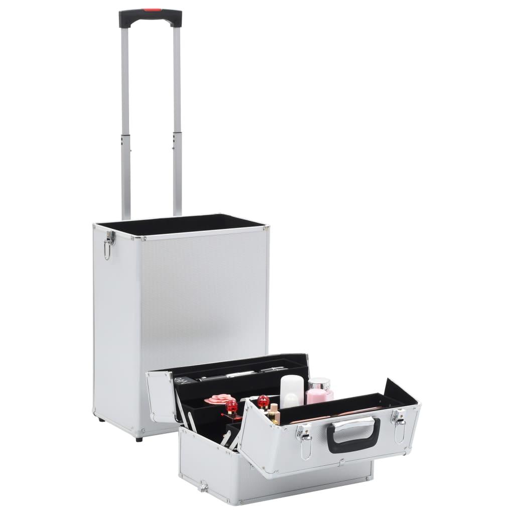 Make-Up Trolley Aluminium Silver