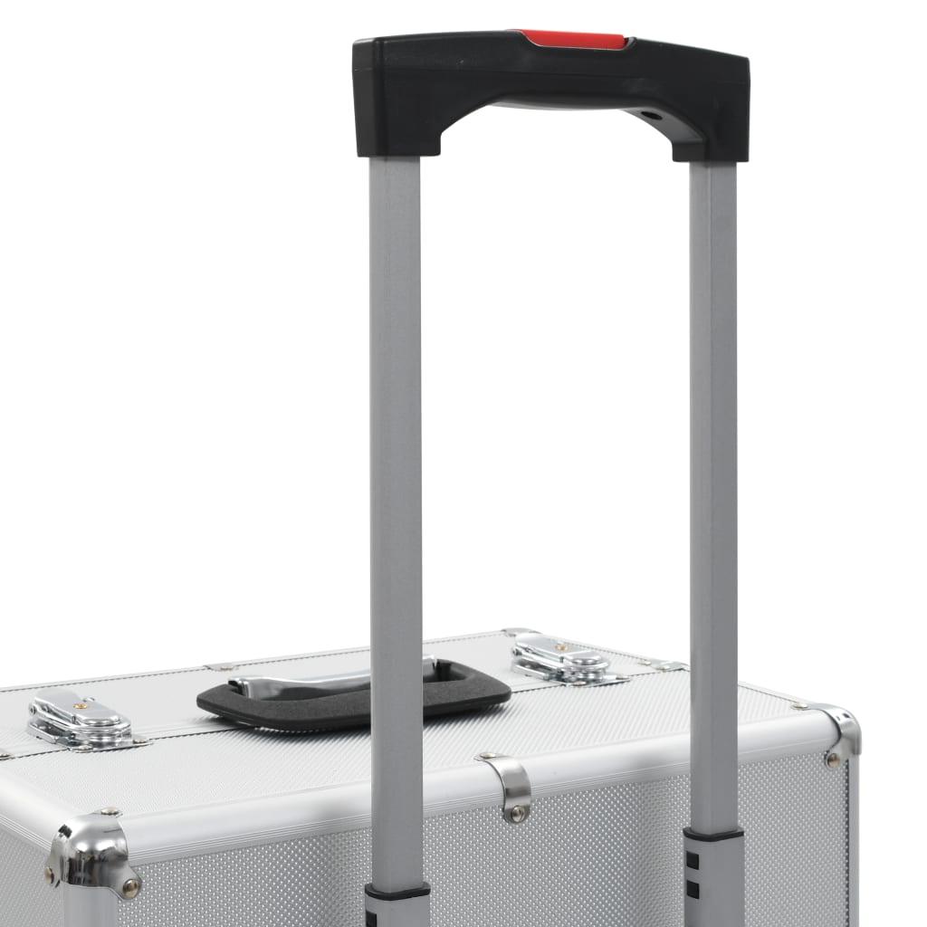 Make-Up Trolley Aluminium Silver