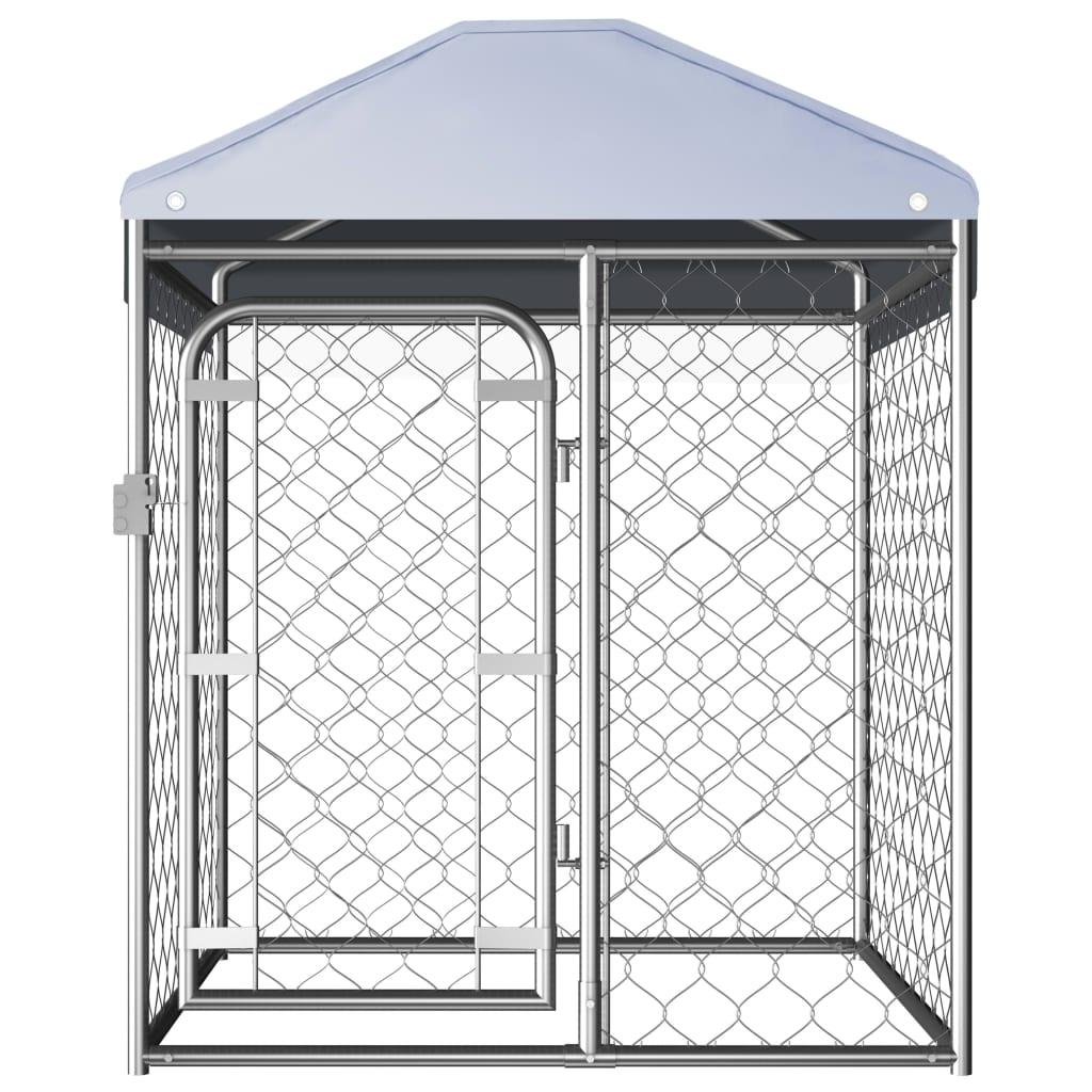 Outdoor Dog Kennel With Roof