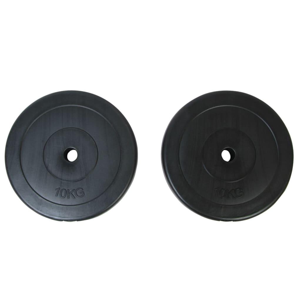 Weight Plates 2 Pcs 30 Kg Cement