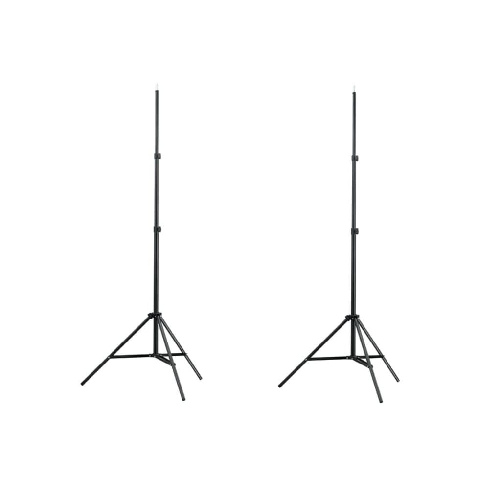 Light Stands 2 Pcs Height 78-210 Cm