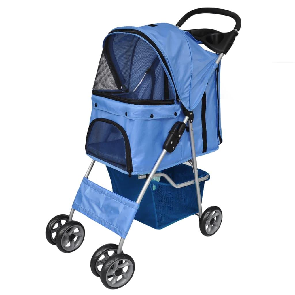 Folding Pet Stroller Dog/Cat Travel Carrier