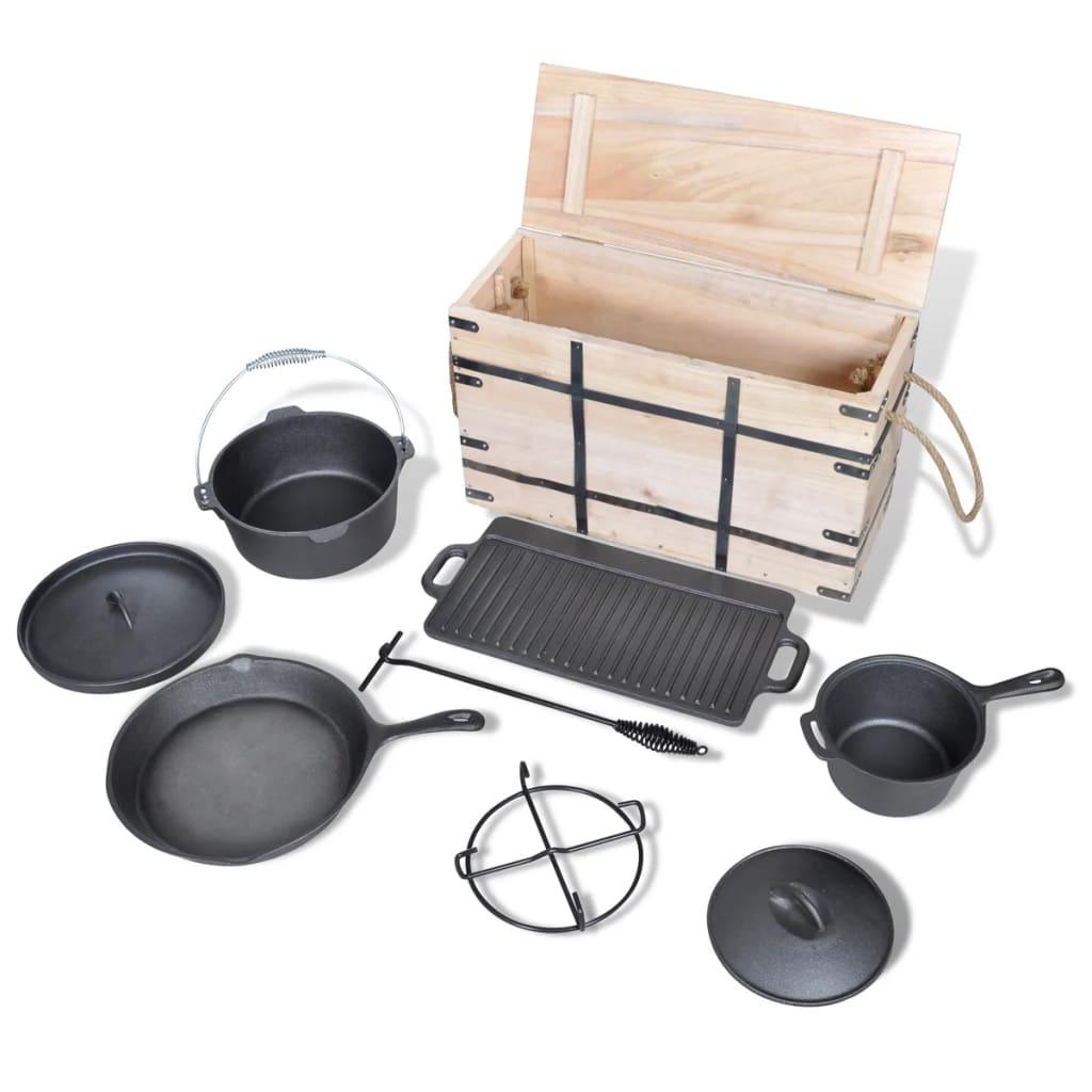 Dutch Oven Set 9Pcs