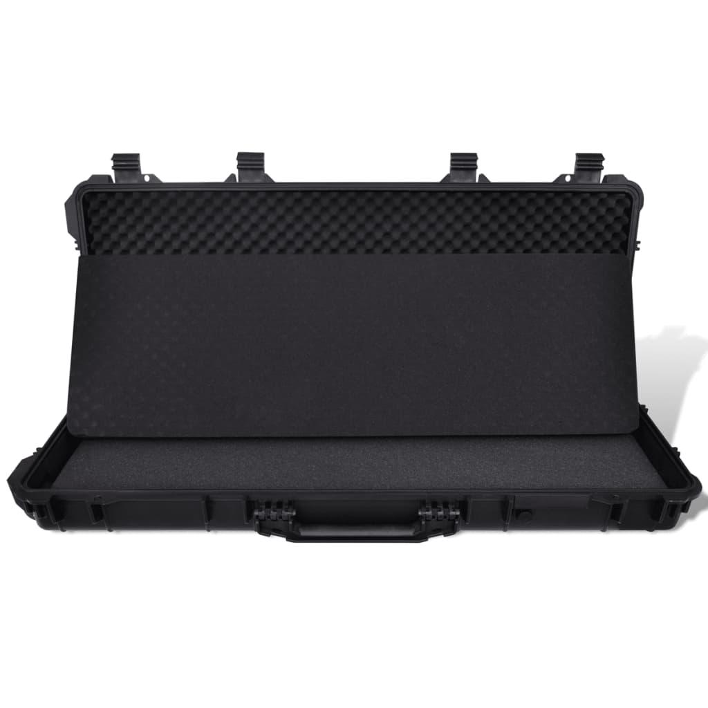 Waterproof Plastic Molded Gun Case Trolly Carry Case