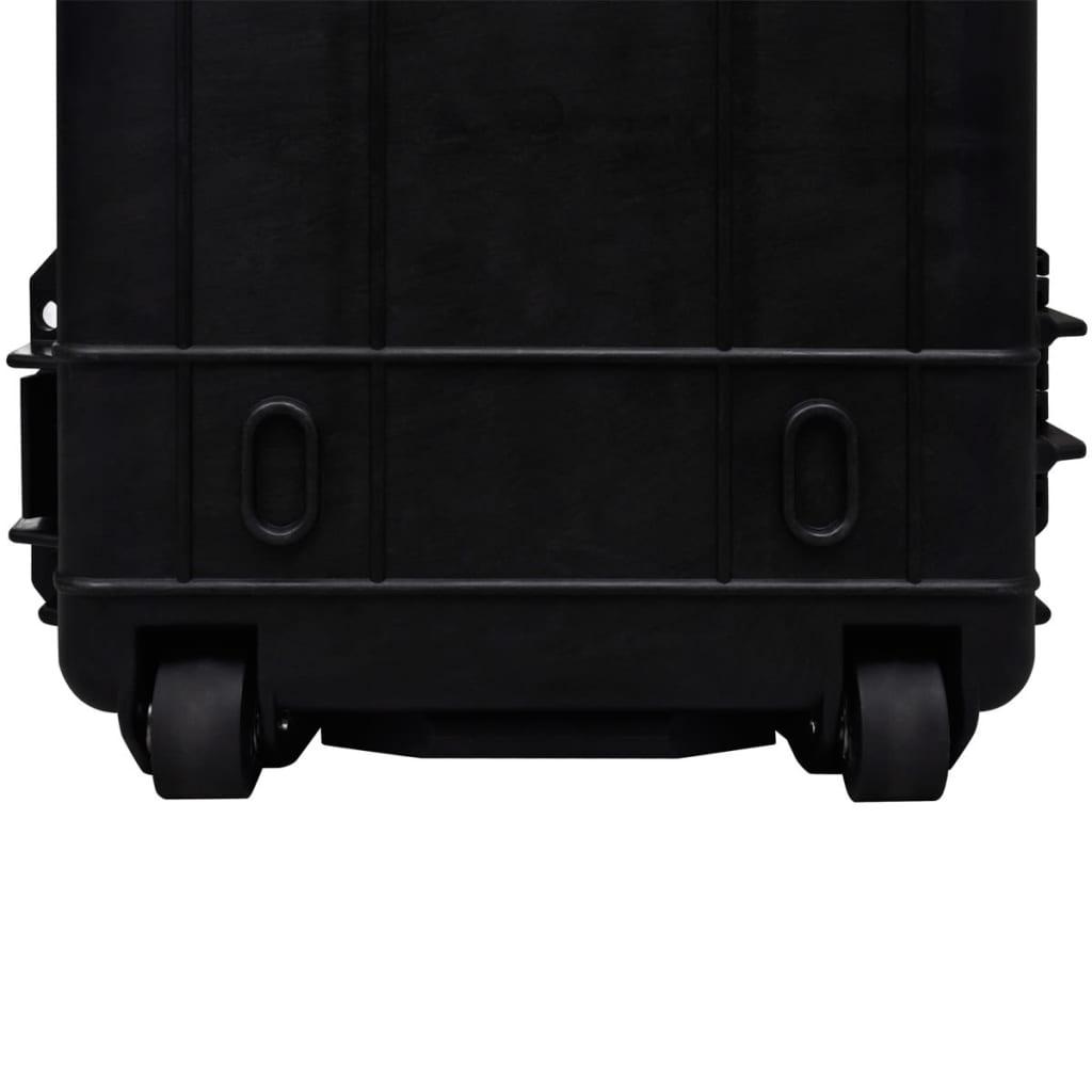 Waterproof Plastic Molded Gun Case Trolly Carry Case