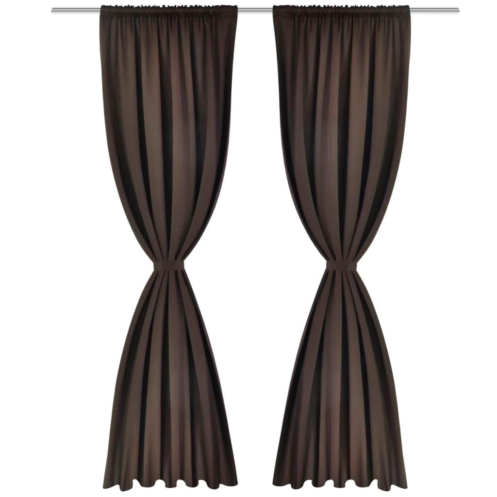 2 Pcs Slot-Headed Blackout Curtains