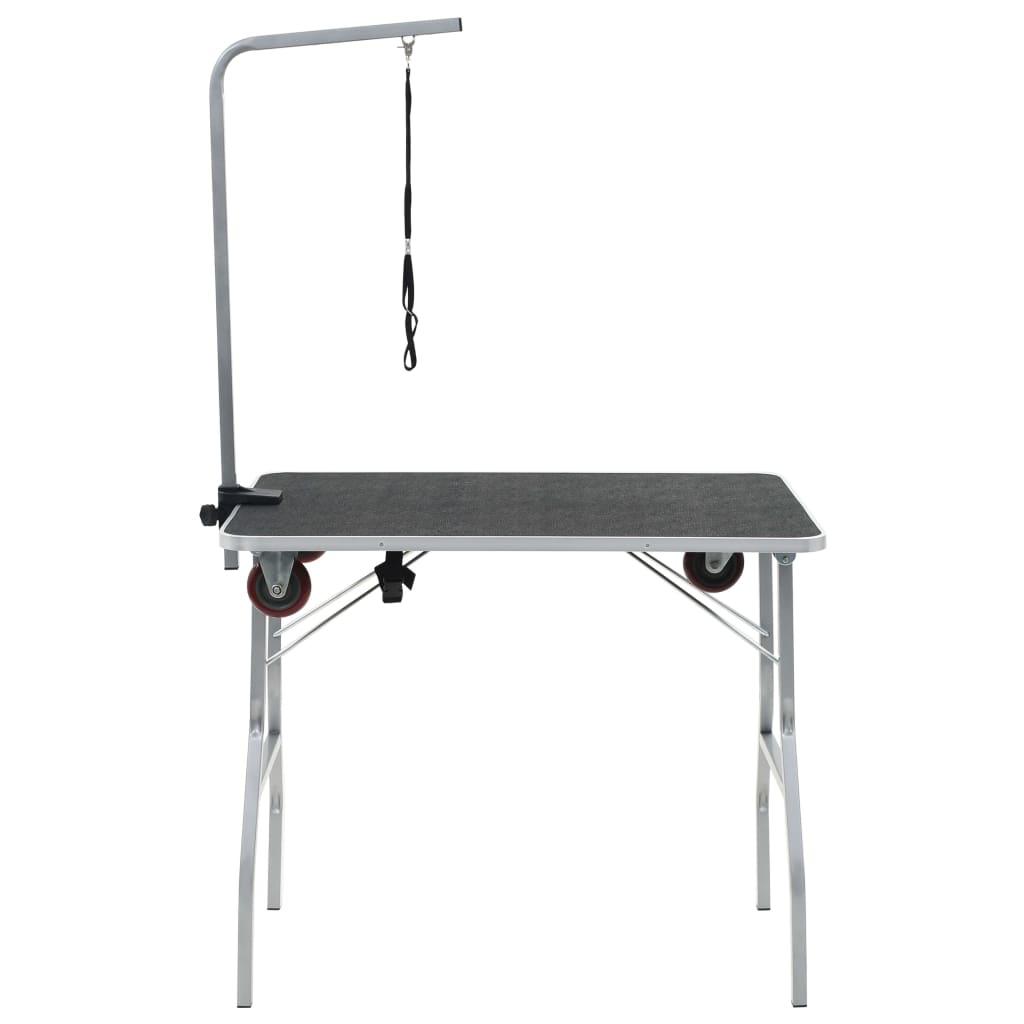 Portable Dog Grooming Table With Castors