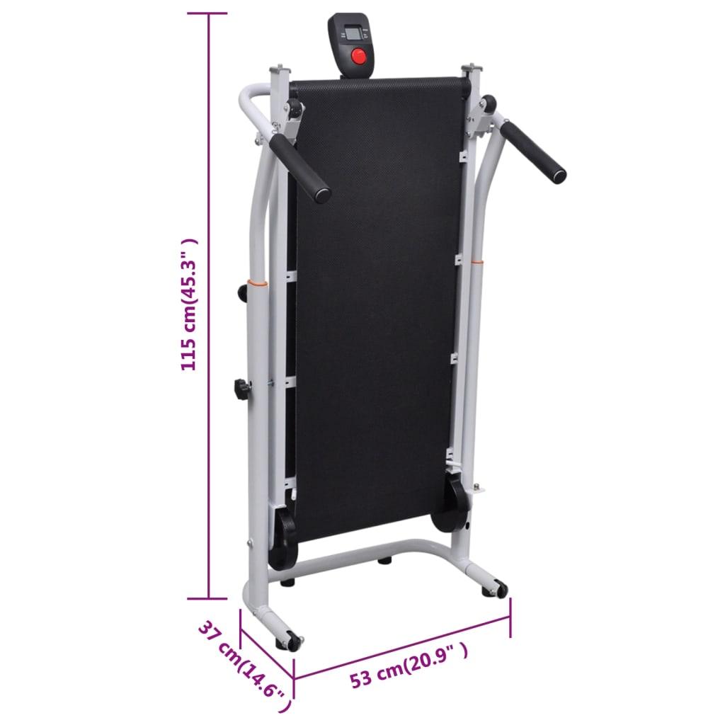 Mini Treadmill Folding 93 X 36 Cm Black