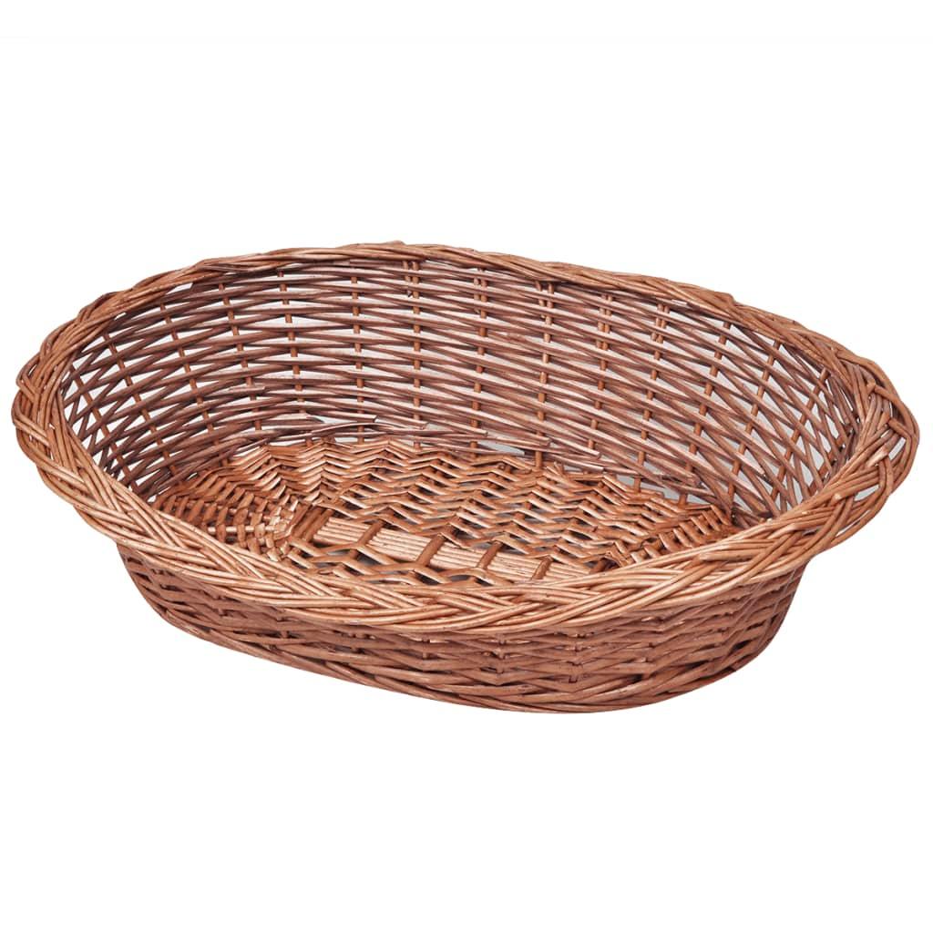 Trendyproduct.co.uk Willow Dog Basket/Pet Bed Natural vidaXL Animals & Pet Supplies Animals & Pet Supplies > Pet Supplies > Dog Supplies > Dog Beds Brown Dog Beds Dog Supplies parcel Pet Supplies vidaXL