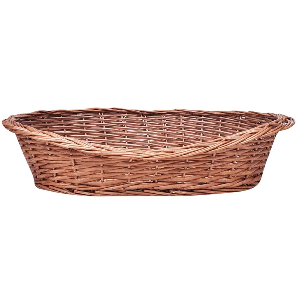 Trendyproduct.co.uk Willow Dog Basket/Pet Bed Natural vidaXL Animals & Pet Supplies Animals & Pet Supplies > Pet Supplies > Dog Supplies > Dog Beds Brown Dog Beds Dog Supplies parcel Pet Supplies vidaXL