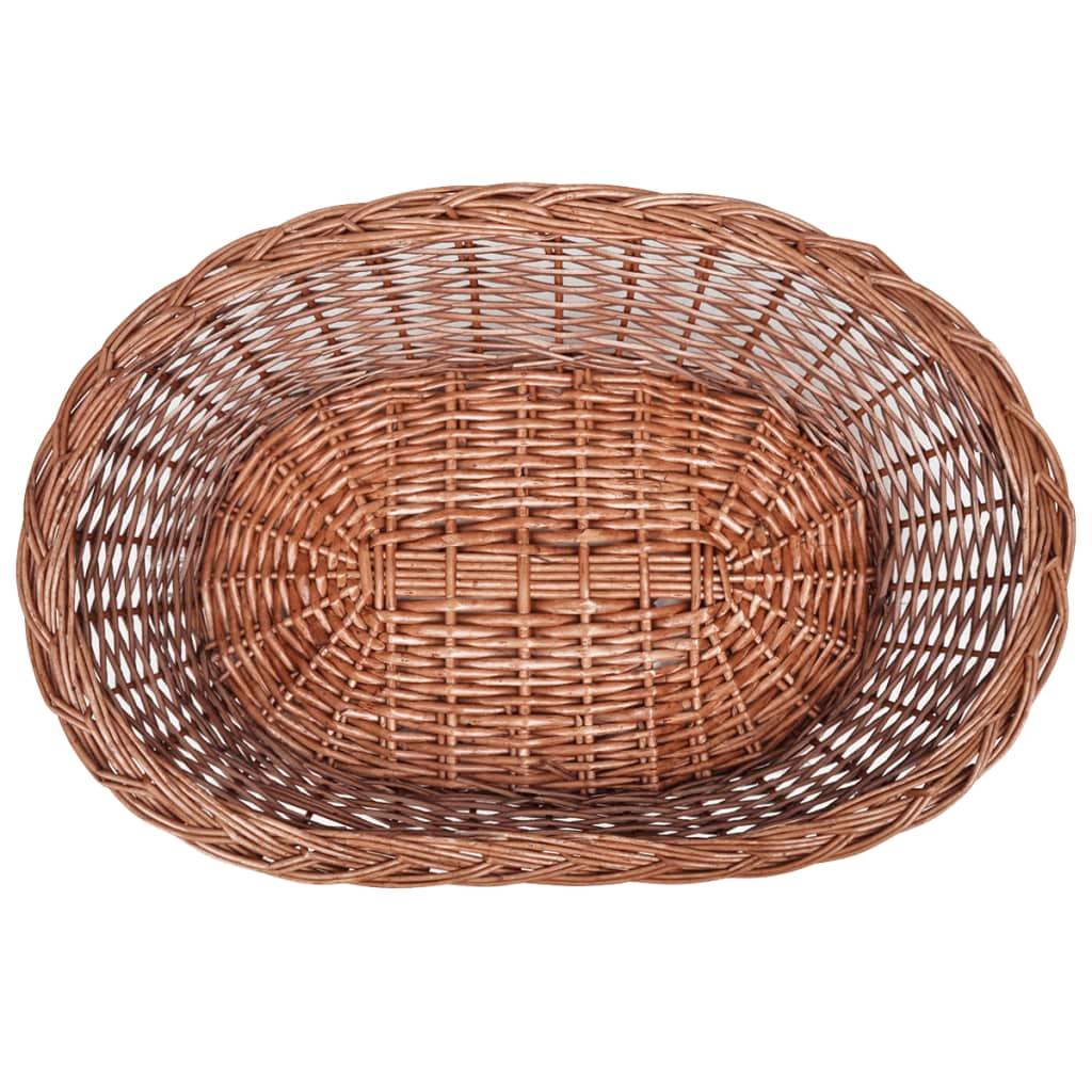 Trendyproduct.co.uk Willow Dog Basket/Pet Bed Natural vidaXL Animals & Pet Supplies Animals & Pet Supplies > Pet Supplies > Dog Supplies > Dog Beds Brown Dog Beds Dog Supplies parcel Pet Supplies vidaXL