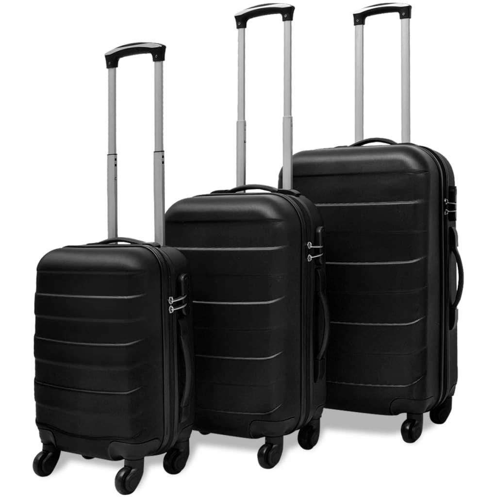 Three Piece Hardcase Trolley Set 45.5/55/66 Cm