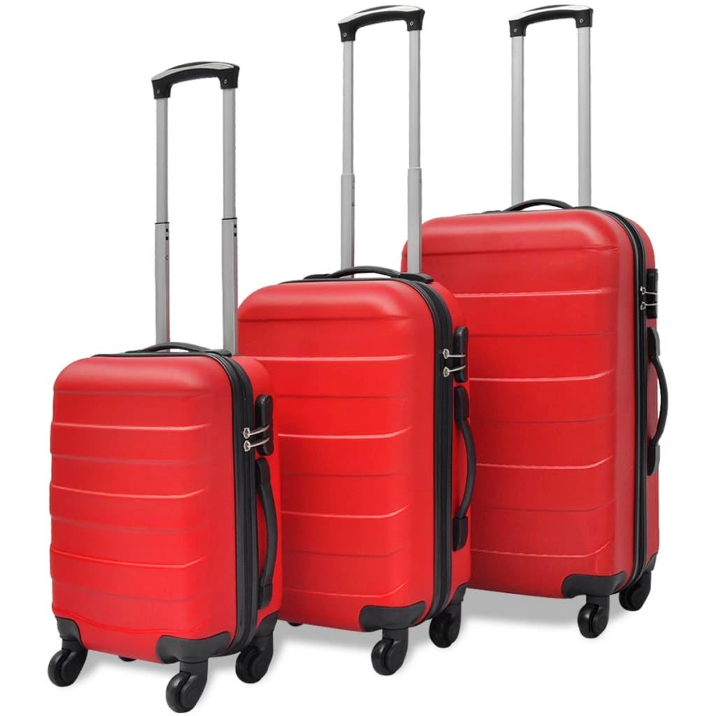 Three Piece Hardcase Trolley Set 45.5/55/66 Cm