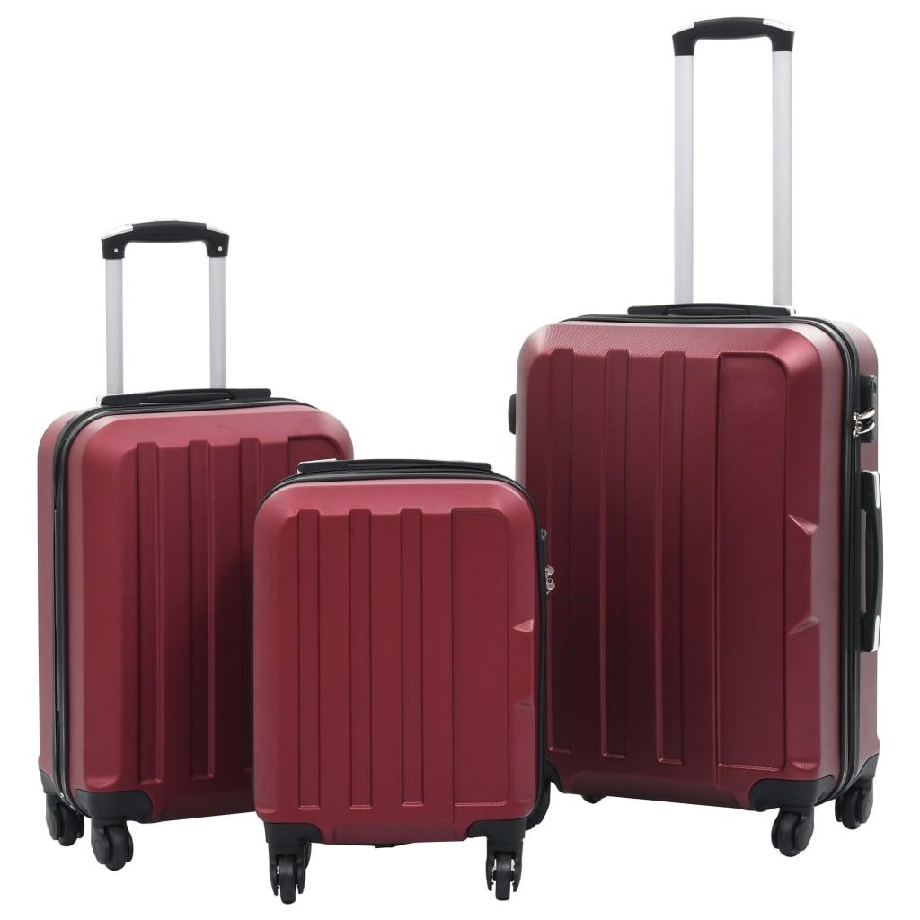 Hardcase Trolley Set 3 Pcs Abs