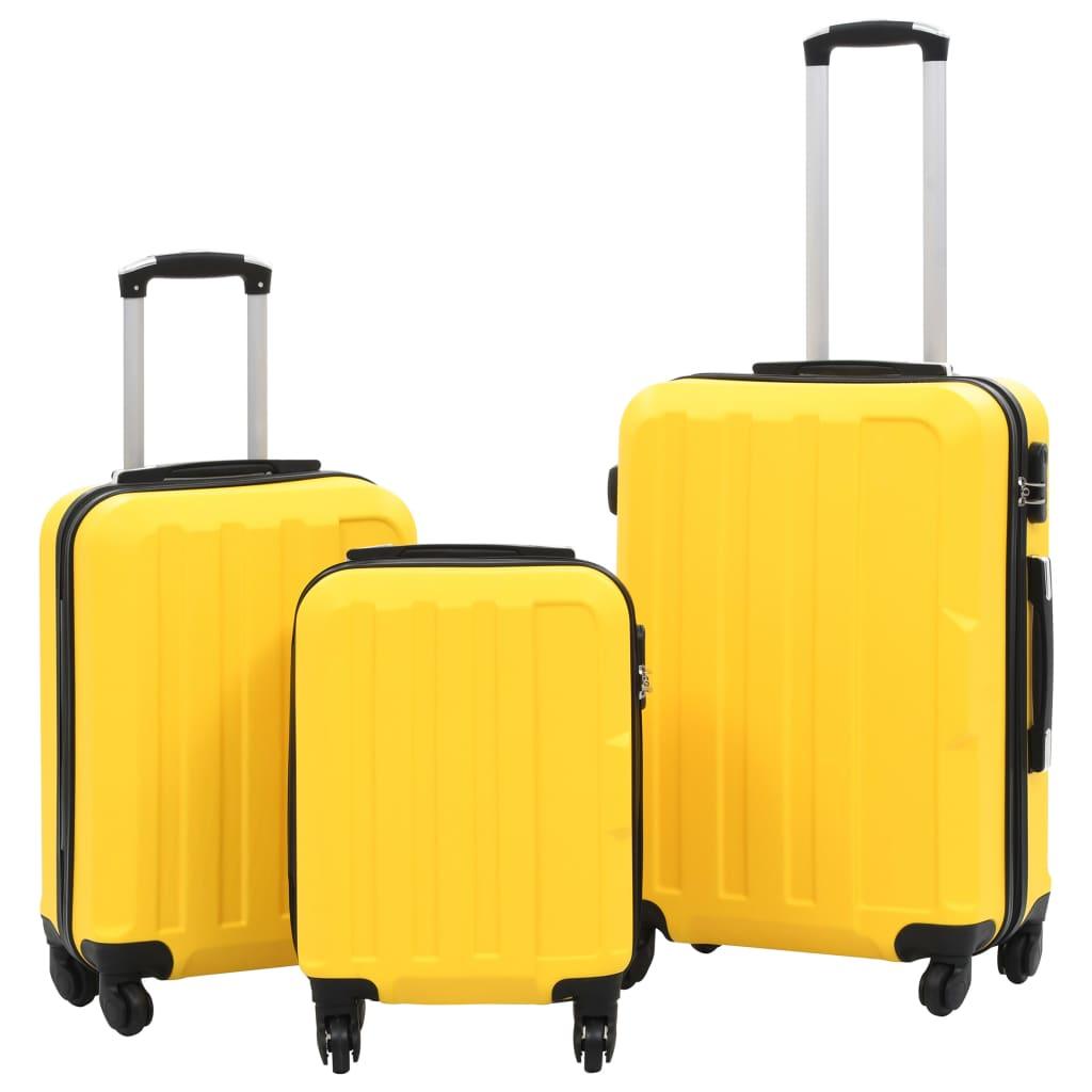 Hardcase Trolley Set 3 Pcs Abs