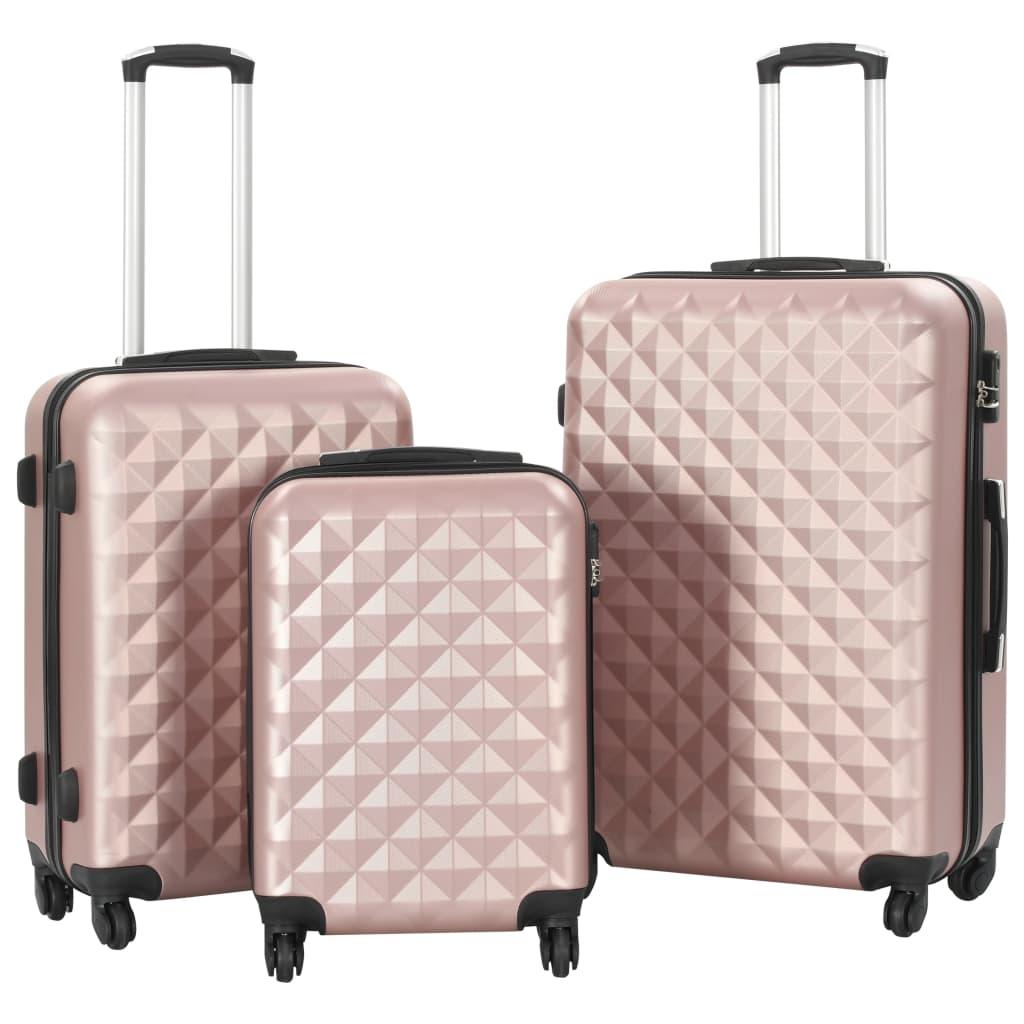 Hardcase Trolley Set 3 Pcs Abs