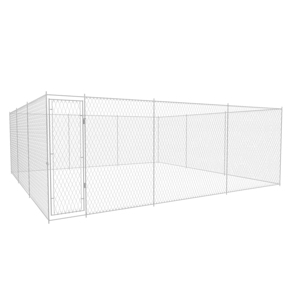 Outdoor Dog Kennel Galvanised Steel