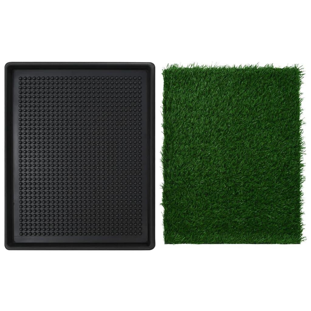 Pet Toilet With Tray & Faux Turf Green Wc