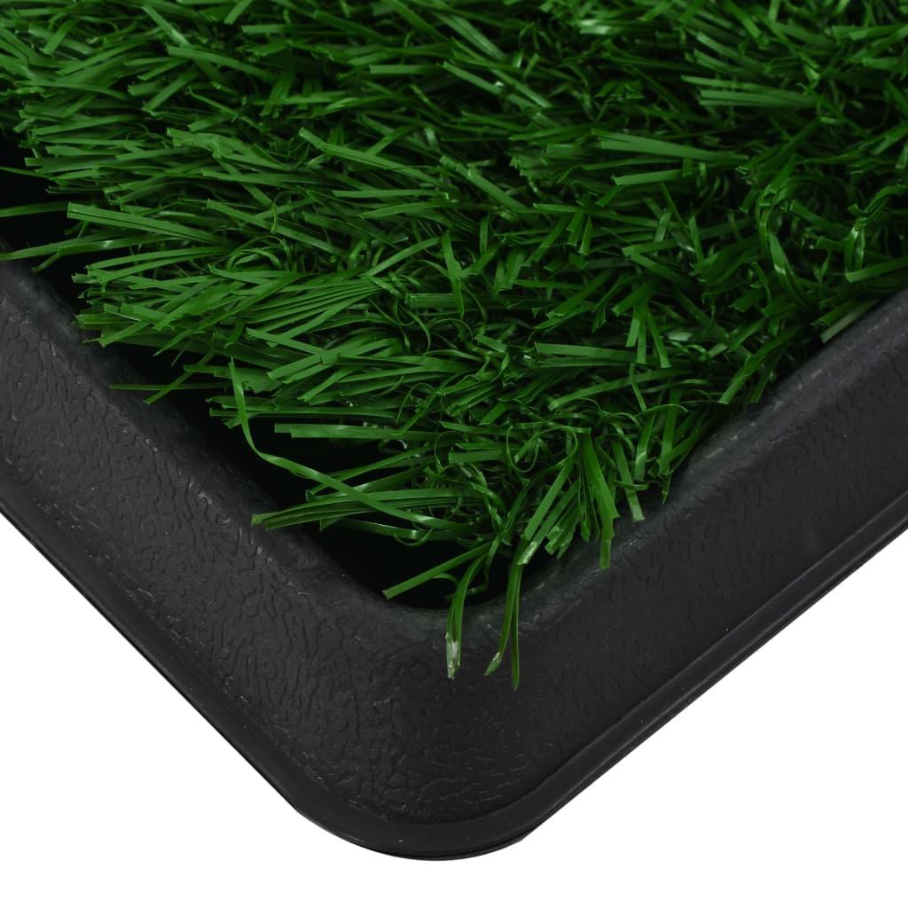 Pet Toilet With Tray & Faux Turf Green Wc