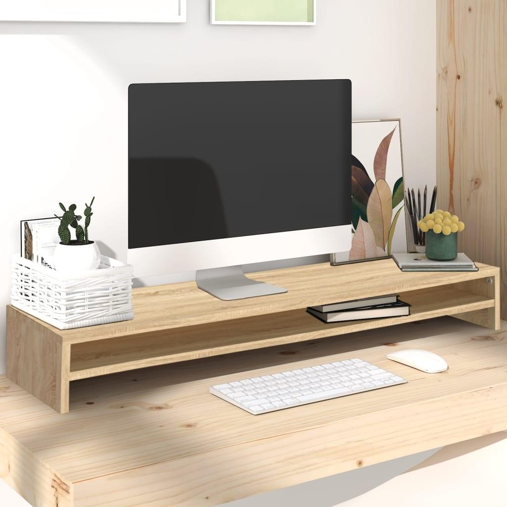 Monitor Stand 100X24X13 Cm Engineered Wood