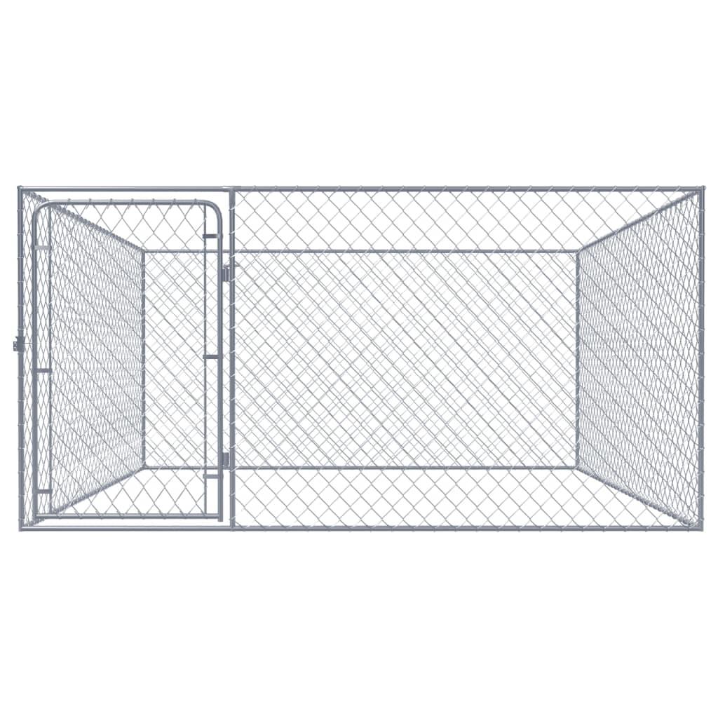 Outdoor Dog Kennel Galvanised Steel