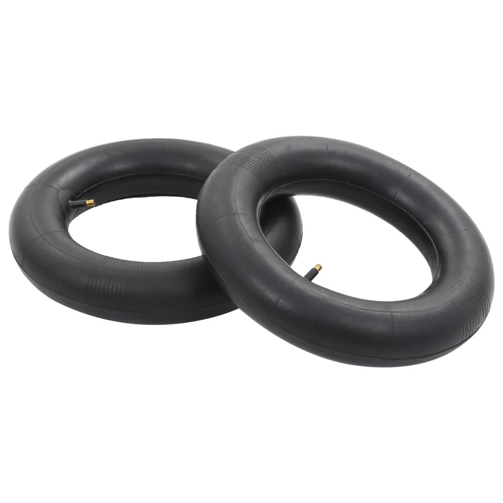 Wheelbarrow Inner Tubes 2 Pcs 3.50-8/16X4/4.00-8/400X100 Rubber