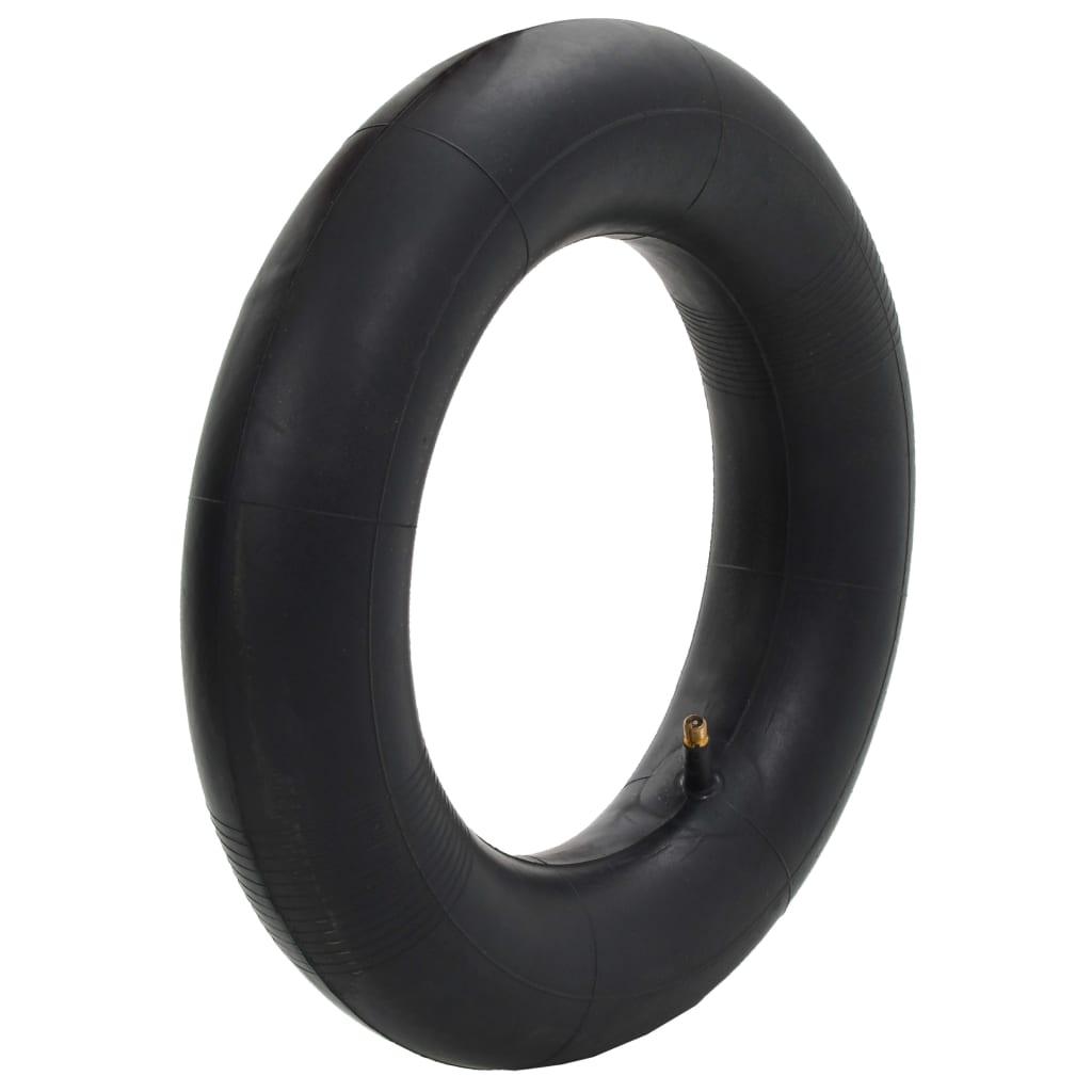 Wheelbarrow Inner Tubes 2 Pcs 3.50-8/16X4/4.00-8/400X100 Rubber