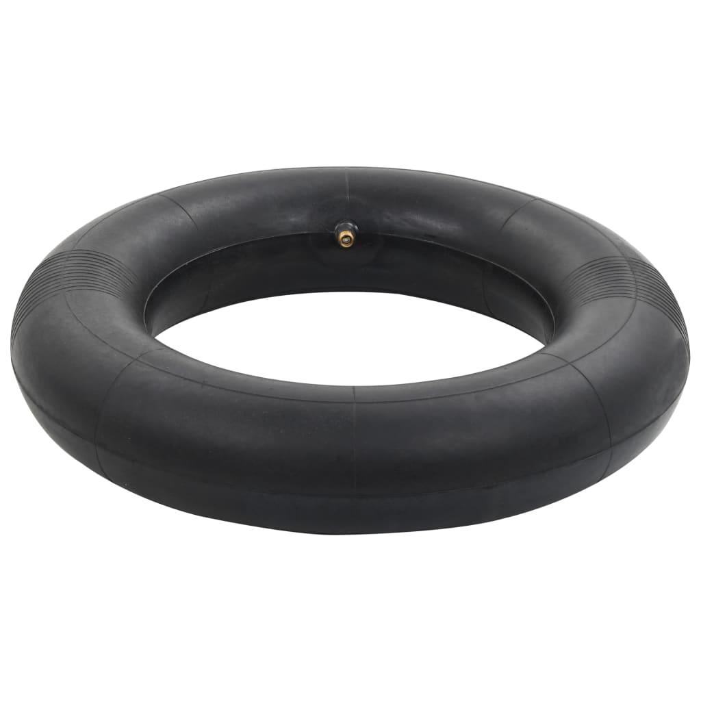 Wheelbarrow Inner Tubes 2 Pcs 3.50-8/16X4/4.00-8/400X100 Rubber