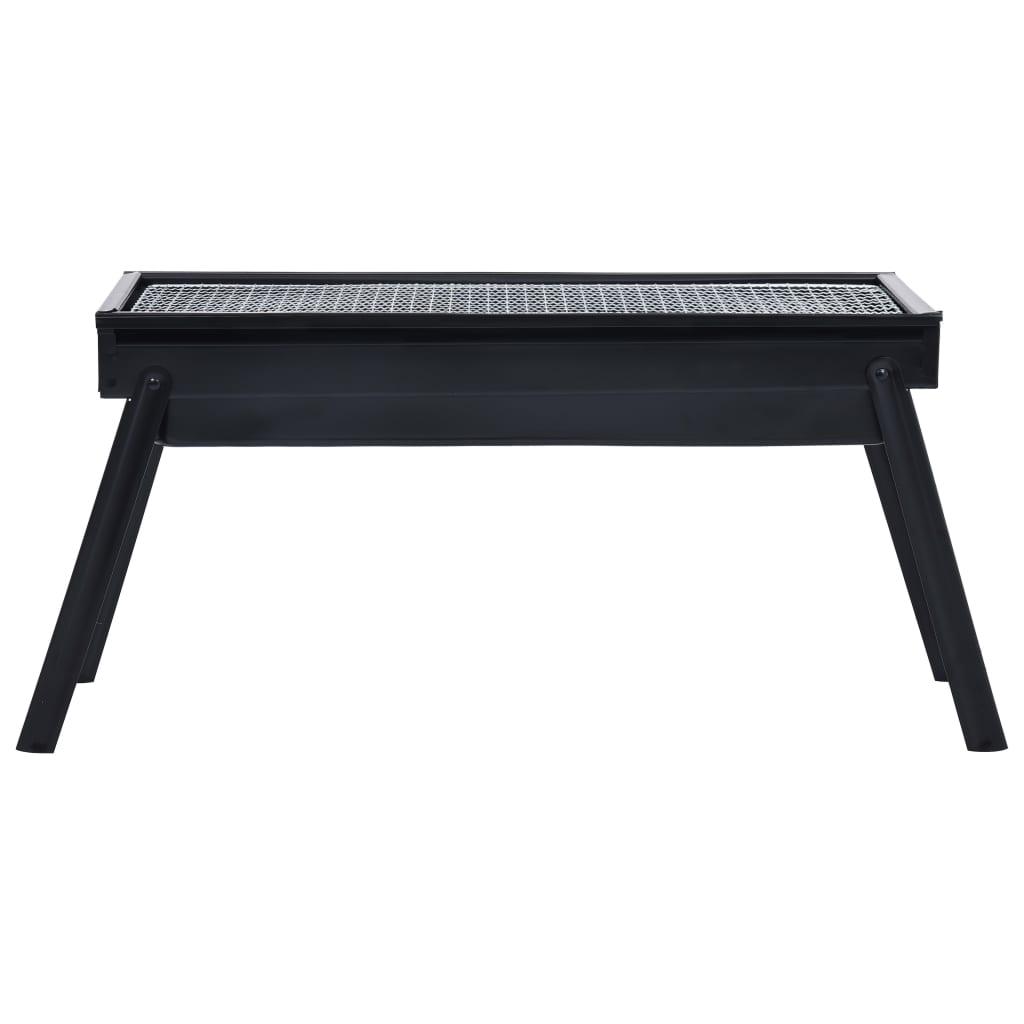 Portable Camping Bbq Grill Steel 60X22.5X33 Cm