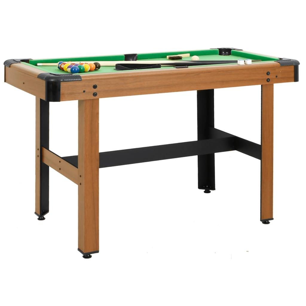 4 Feet Billiard Table 122X61X76 Cm Brown