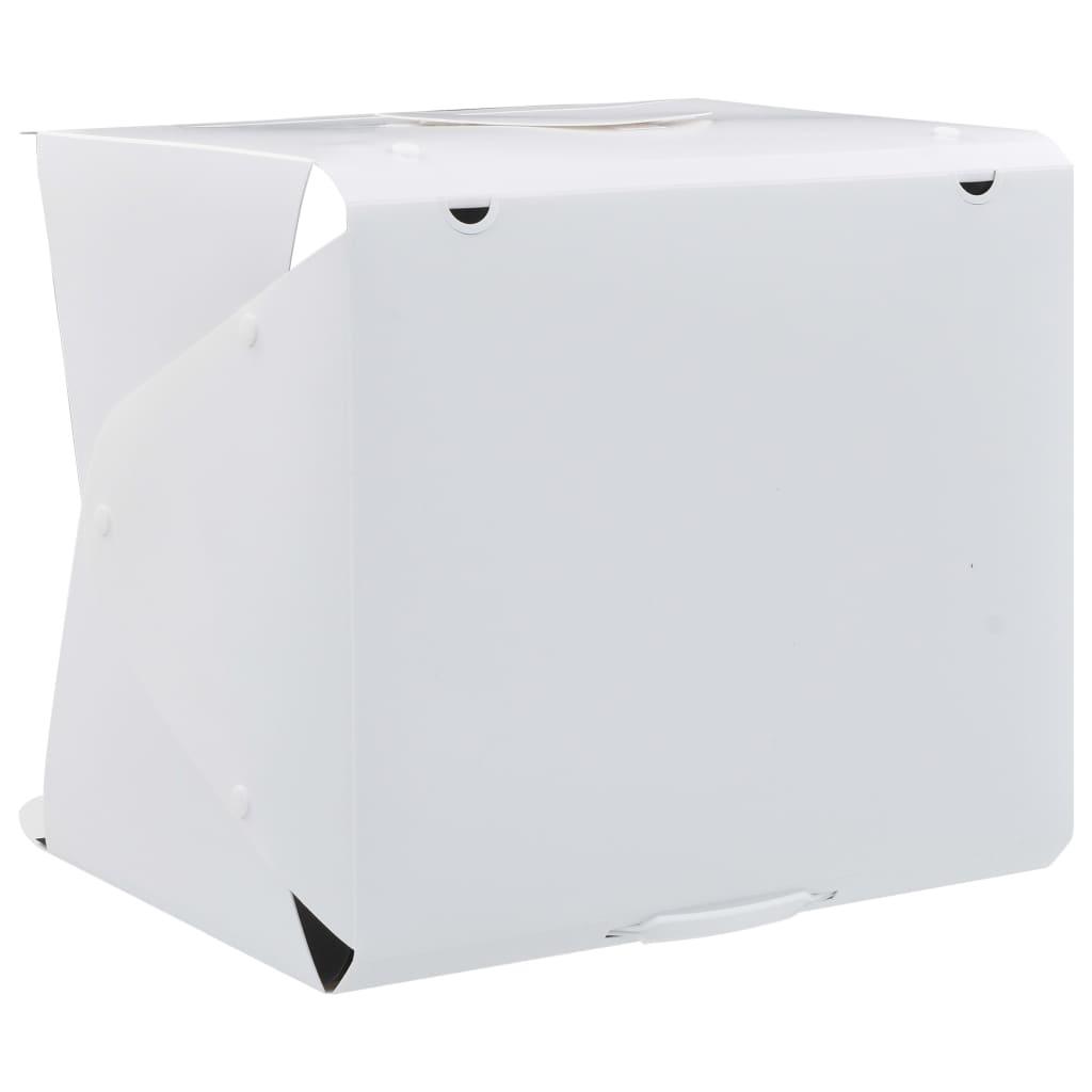 Folding Led Photo Studio Light Box Plastic White