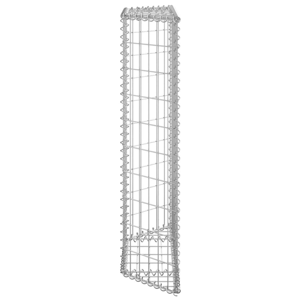 Trapezium Gabion Raised Bed Galvanised Steel