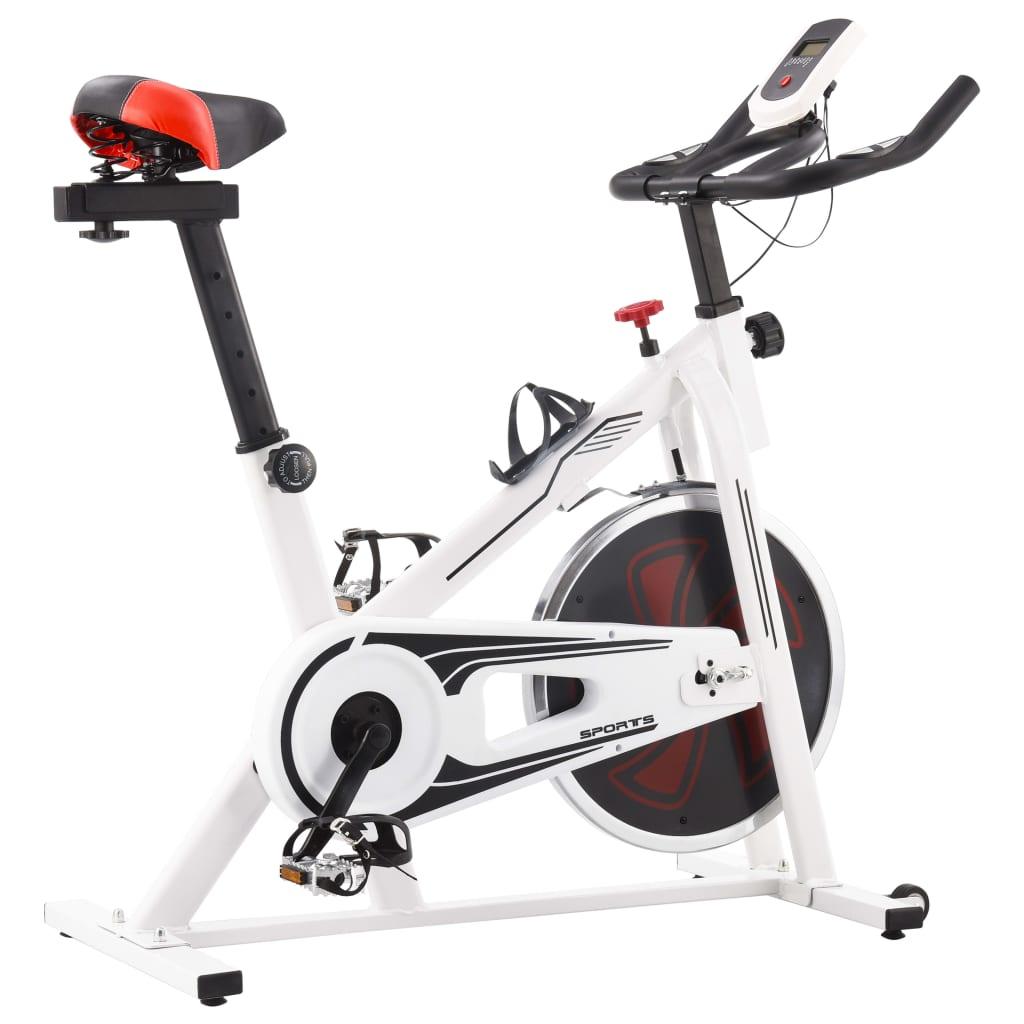 Exercise Training Bike With Pulse Sensors And Red