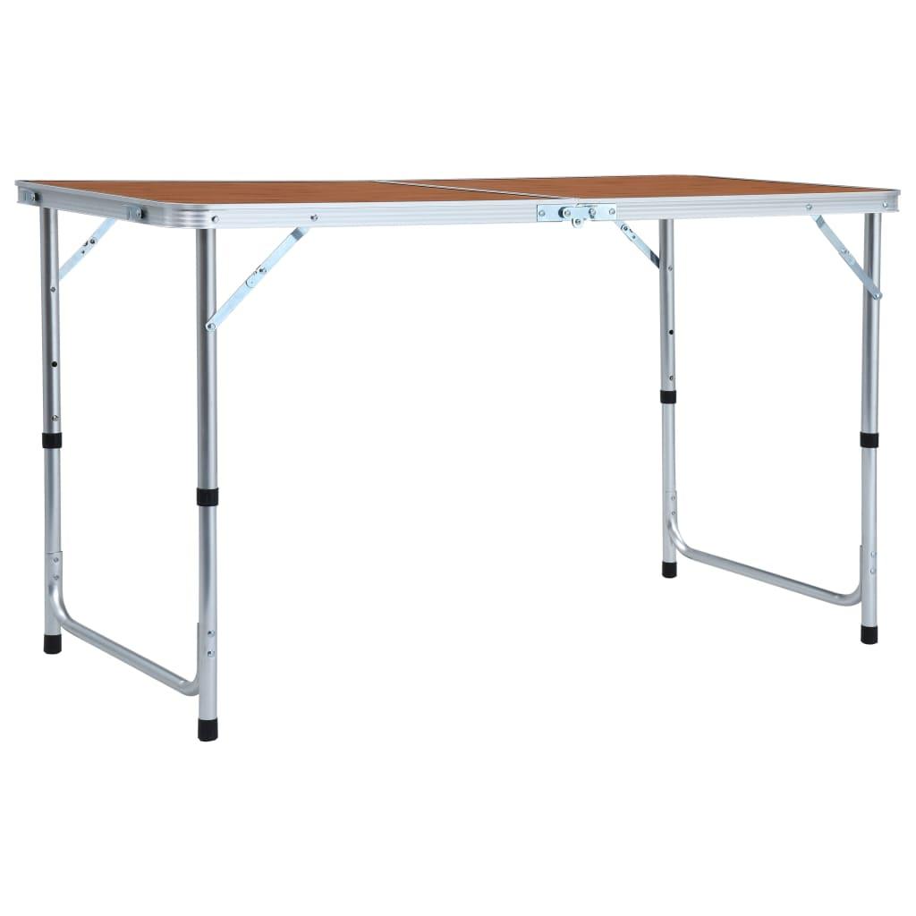 Foldable Camping Table Aluminium