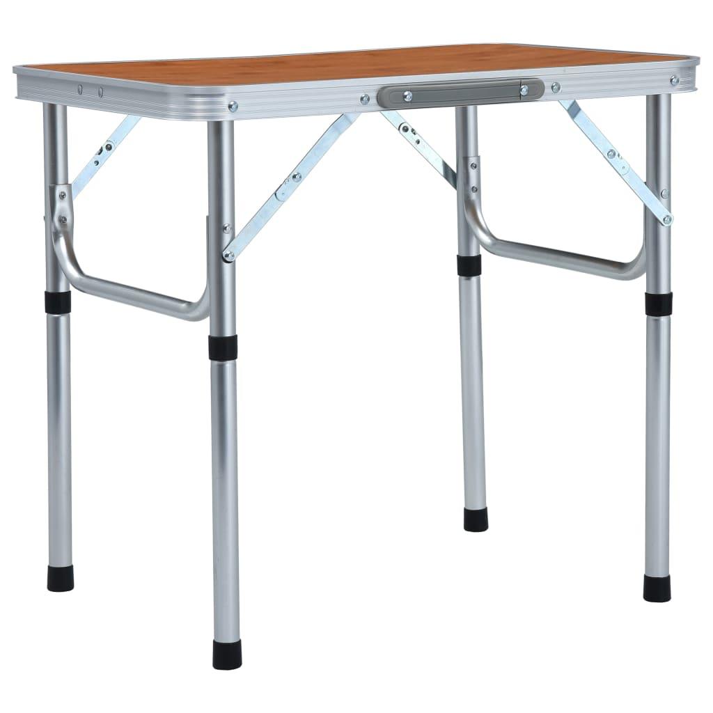 Folding Camping Table Aluminium 60X45 Cm