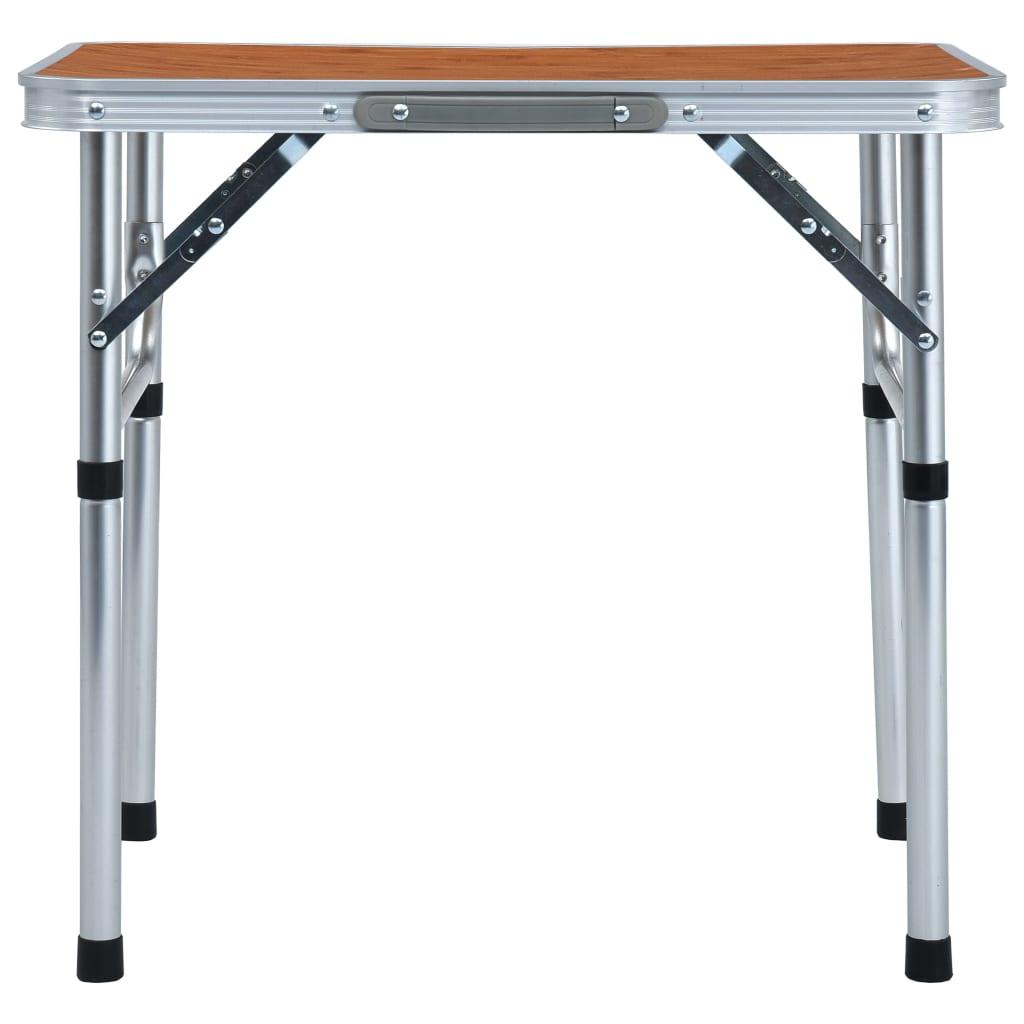 Folding Camping Table Aluminium 60X45 Cm